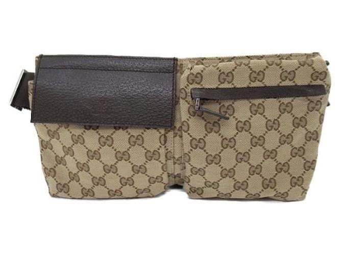 Gucci GG Canvas Belt Bag 28566 Cloth  ref.1323712