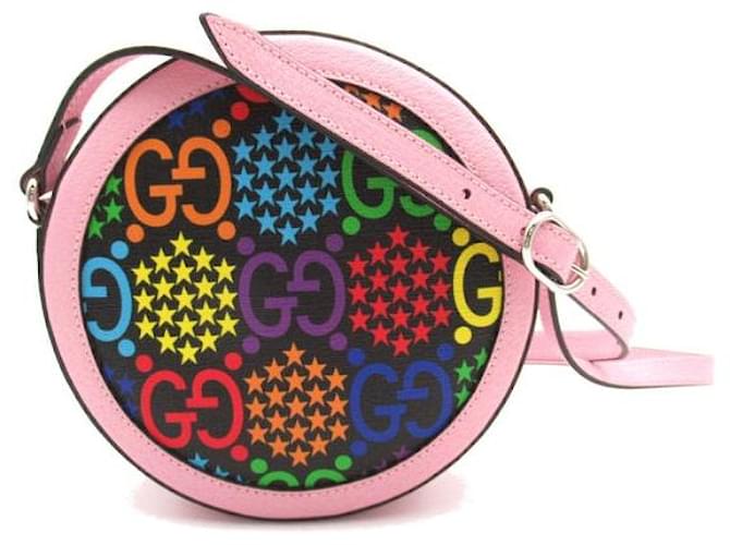 Gucci GG Psychedelic Round Crossbody Bag 603938 Cloth  ref.1323747