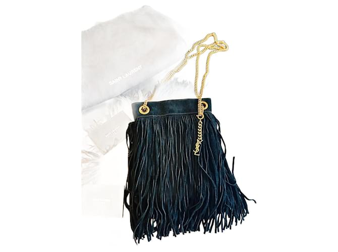 Yves Saint Laurent Handbags Black Leather  ref.1323752