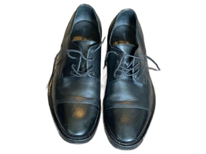 Mocassini Balenciaga in pelle nera Nero