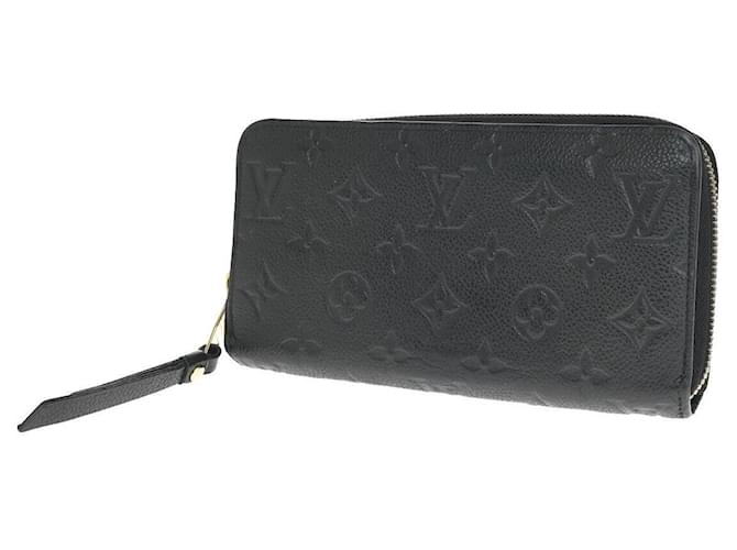 Il segreto della portafeuille di Louis Vuitton Nero Pelle  ref.1323777