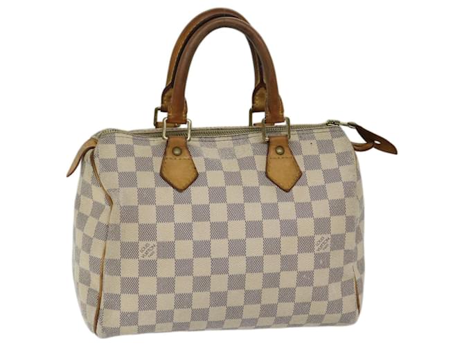 Louis Vuitton Damier Azur Speedy 25 Hand Bag N41534 LV Auth 70236  ref.1323934