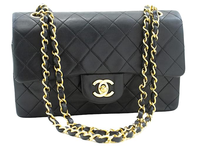 Chanel Timeless Black Leather  ref.1324004
