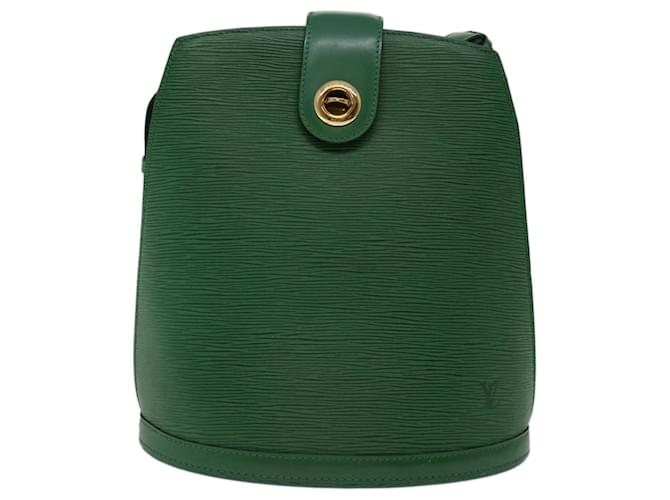 Louis Vuitton Cluny Green Leather  ref.1324012