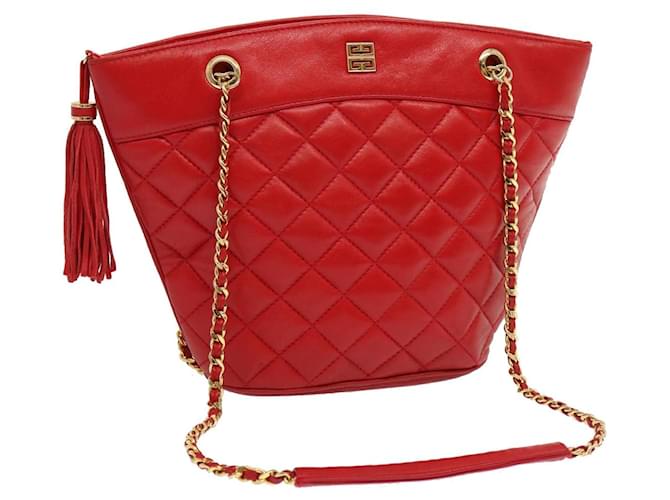 Givenchy -- Red Leather  ref.1324101