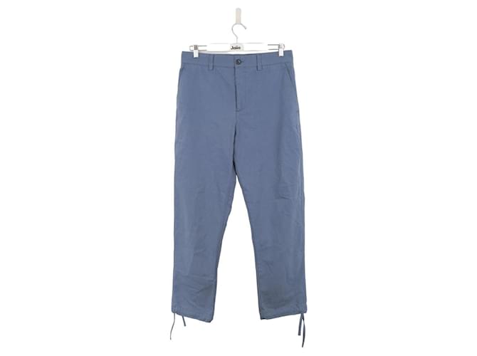Dior Pantalon en coton Bleu  ref.1324183