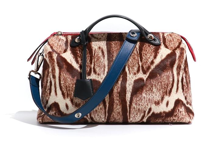 By The Way Sacs à main FENDI T.  Cuir Marron  ref.1324203