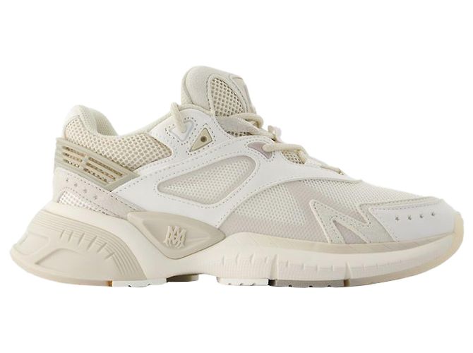 Baskets Ma Runner - Amiri - Maille - Beige