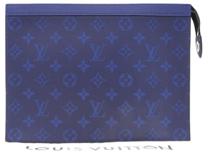 Louis Vuitton Monogram Eclipse Pochette Voyage MM  M30423 Cloth  ref.1324352