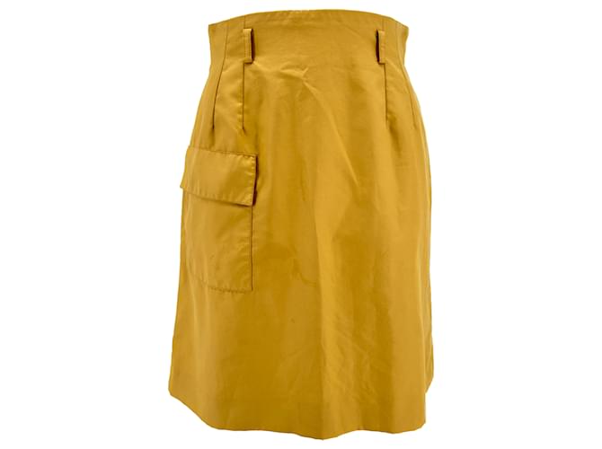 GIVENCHY  Skirts T.International S Polyester Yellow  ref.1324390