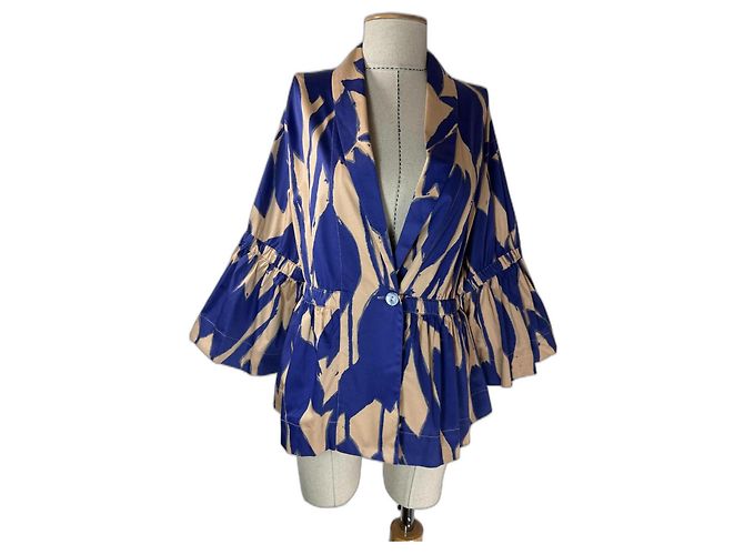 Blazer Bitte Kai Rand Cotone Elastan Multicolore