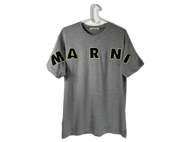 Marni Chemises Coton Gris  ref.1324437