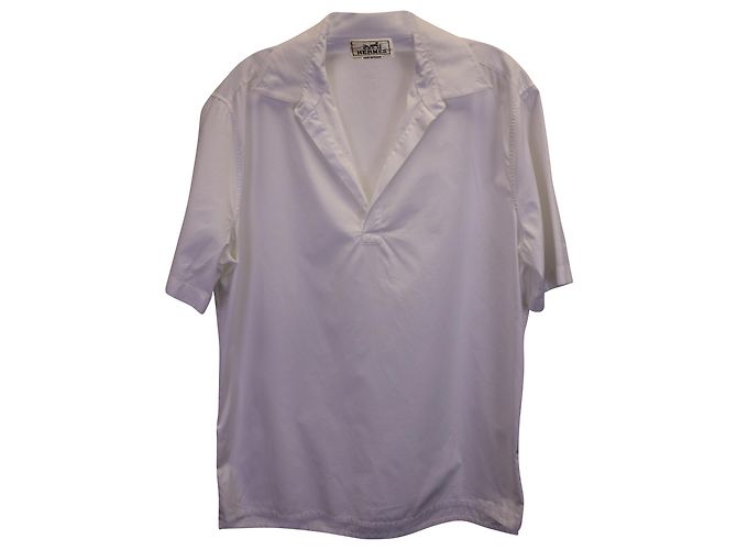 Hermès Polo Hermes in cotone Bianco