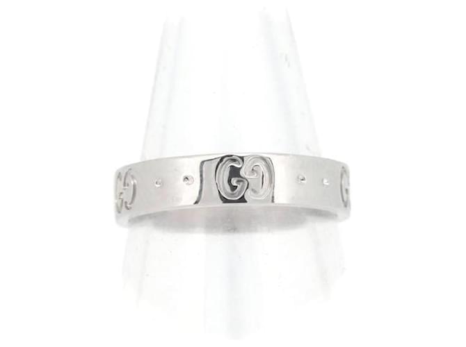 Gucci 18Bague emblématique K GG Métal  ref.1324674