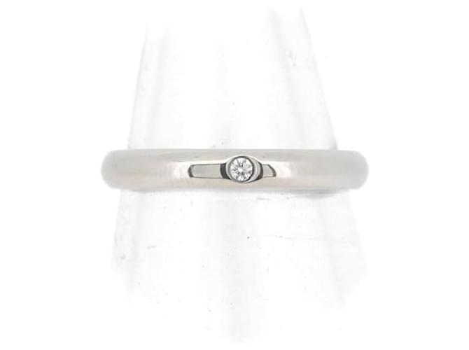 Cartier platinum 1895 Diamond Wedding Ring  B40577 Metal  ref.1324683