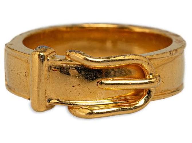 Ring Hermès Anel de lenço de cinto Metal  ref.1324722