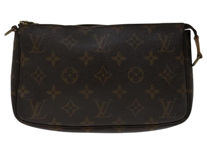 Louis Vuitton Pochette Accessoire Brown Cloth  ref.1324854