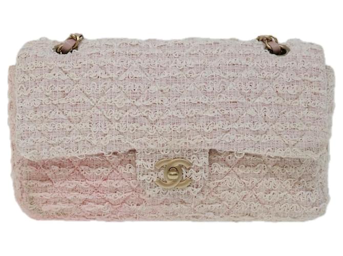Chanel Timeless Pink Tweed  ref.1324903