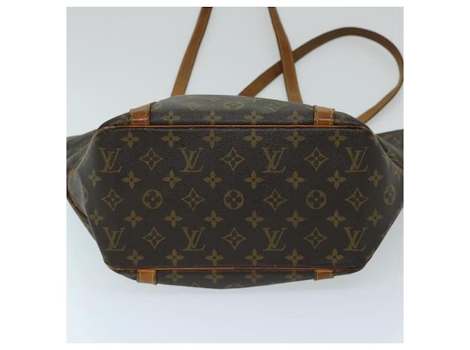 Louis Vuitton Sac Shopping Brown Cloth  ref.1324904