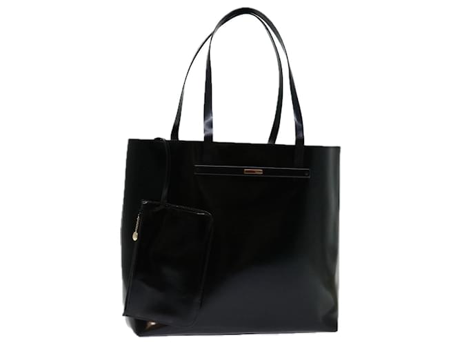 GUCCI Tote Bag Patent leather Black Auth ep3770  ref.1324969