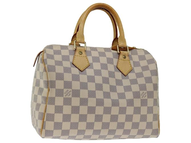 Louis Vuitton Damier Azur Speedy 25 Hand Bag N41534 LV Auth 69905  ref.1325021