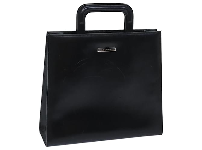 GUCCI Hand Bag Leather Black 002 2058 0454 5 Auth ar11579b  ref.1325061