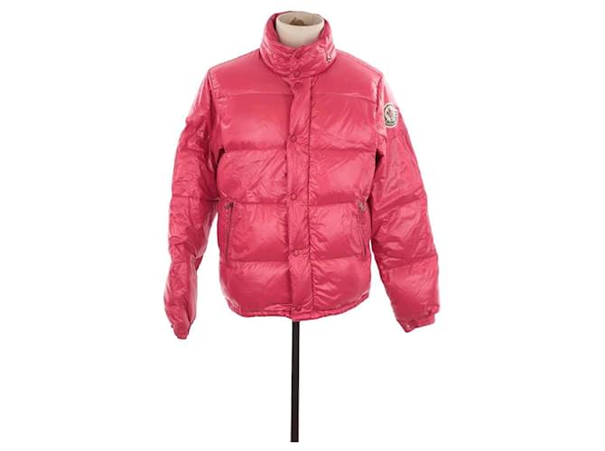 Moncler  Puffer Red Synthetic  ref.1325093