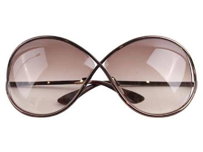 Tom Ford Brown sunglasses Plastic  ref.1325118