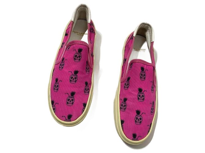 Saint Laurent Slip-On Sneaker Rosa Pink