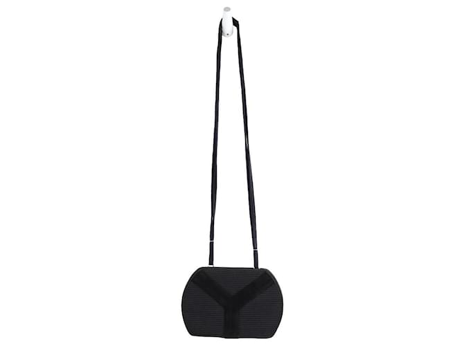Saint Laurent Shoulder Bag Black Cloth  ref.1325168