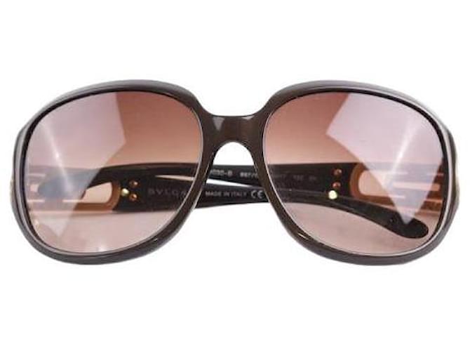 Bulgari Brown sunglasses Plastic  ref.1325181