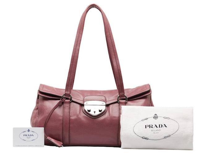 Prada Leather City Easy Bag  ref.1325332