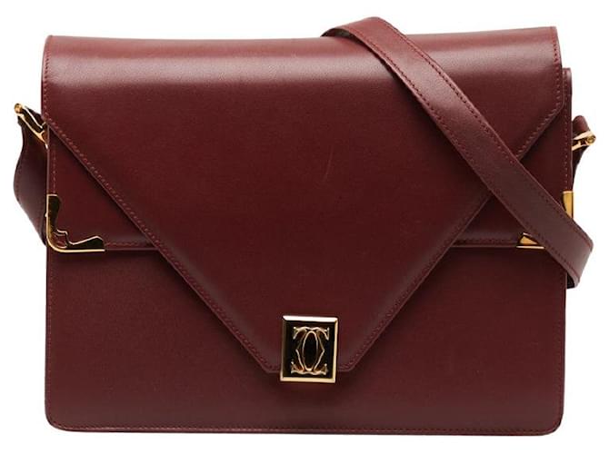 Must de Cartier Flap Shoulder Bag Leather  ref.1325341