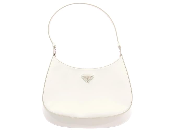 PRADA  Handbags T.  leather White  ref.1325433