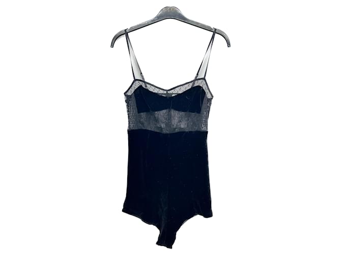 Autre Marque SLEEPING WITH JACQUES  Tops T.International XS Polyester Black  ref.1325441