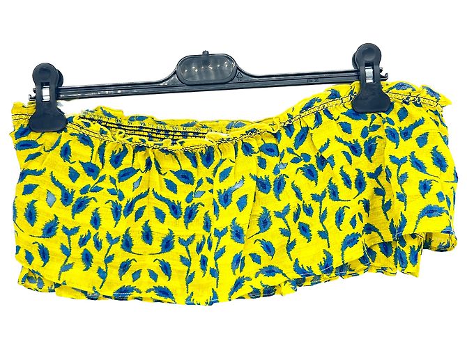 Autre Marque Tanya Taylor tops T.US 0 Seta Giallo