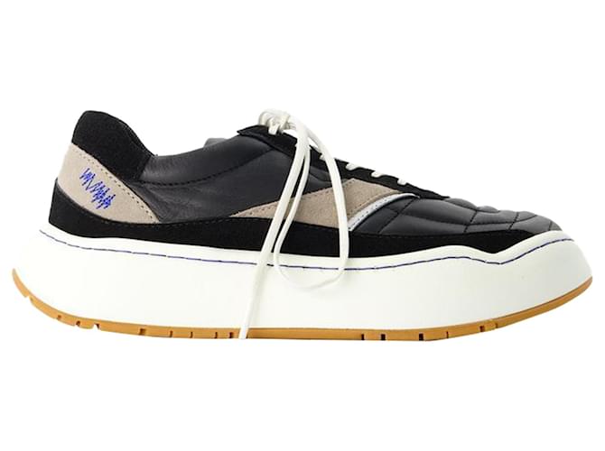 Autre Marque Log; BAUS Sneakers - Ader Error - Leather - Black Pony-style calfskin  ref.1325702