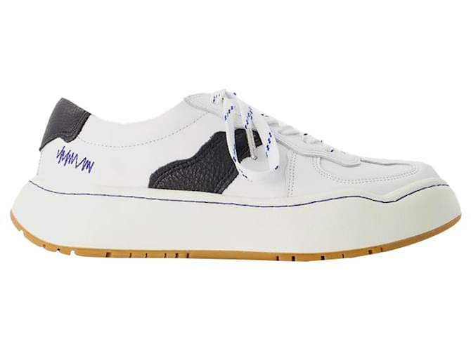 Autre Marque Log; BAUS Sneakers - Ader Error - Leather - White Pony-style calfskin  ref.1325708