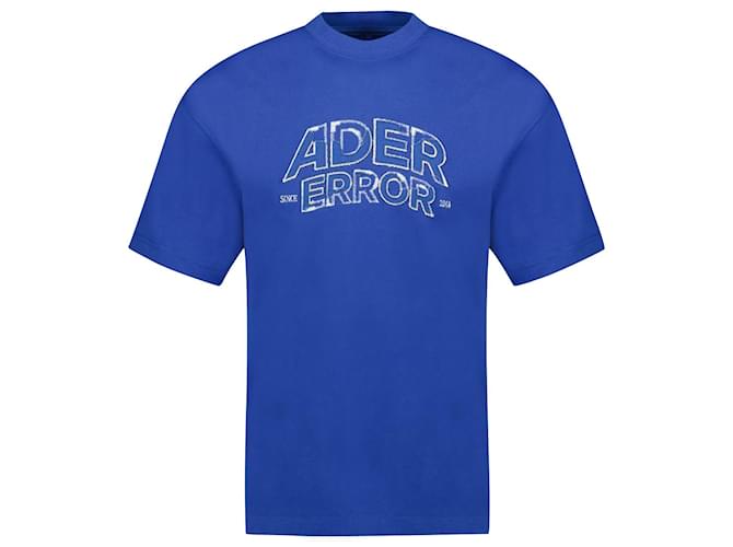 Autre Marque T-Shirt - Ader Error - Cotton - Blue  ref.1325709