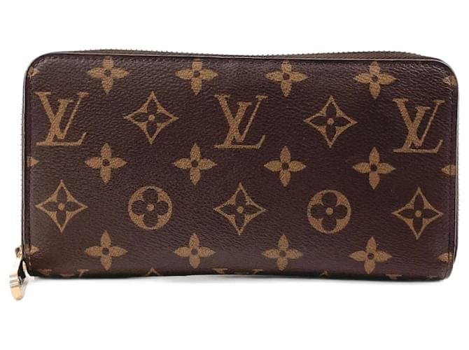 Louis Vuitton Monogram Zippy Wallet Cartera larga Lona M41895 inch Lienzo  ref.1325903
