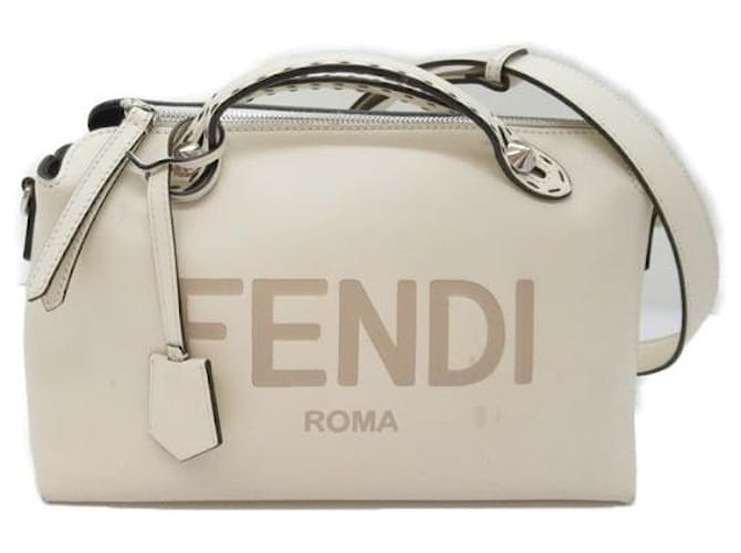 Fendi Leather By the Way Bag  Crossbody Bag Leather in Fair condition  ref.1325921