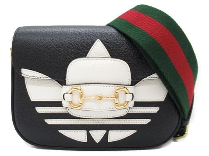 Gucci x Adidas Horsebit 1955 Bolso Bandolera Bolso Bandolera Piel 658574 inch Cuero  ref.1325923