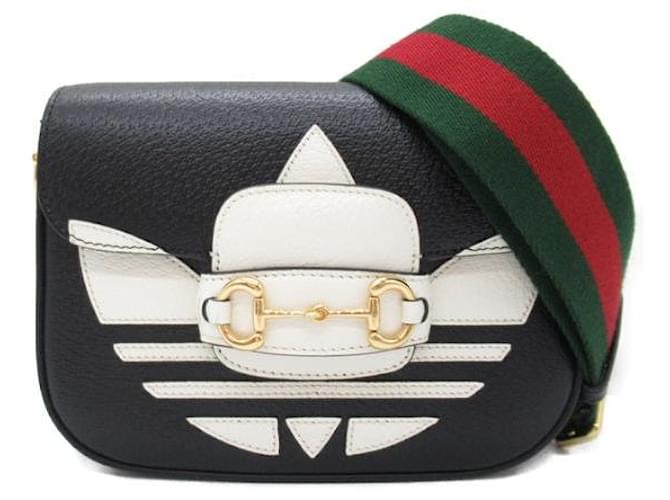 Gucci x Adidas Horsebit 1955 Shoulder Bag Shoulder Bag Leather 658574 in  ref.1325923