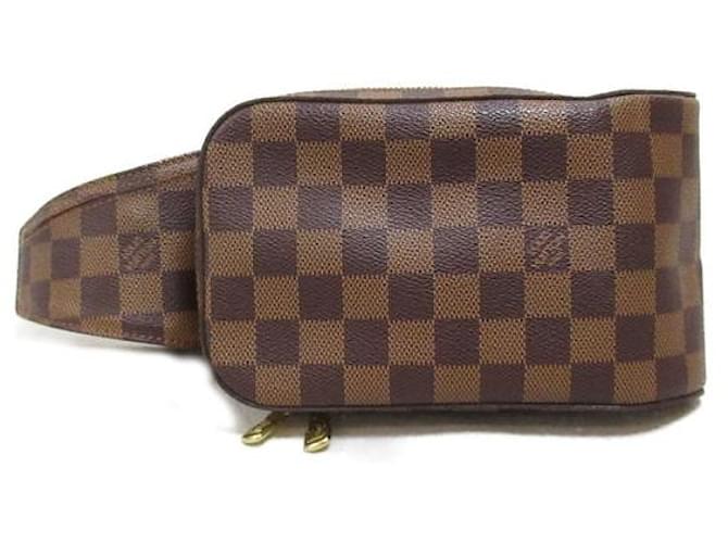 Louis Vuitton Damier Ebene Geronimos  Belt Bag Canvas N51994 in good condition Cloth  ref.1325943