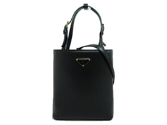 Prada Saffiano Panier Bag  Crossbody Bag Leather 1BA4012AIXF0002 in  ref.1325951