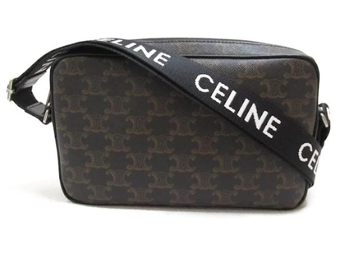 Céline Celine Triomphe Messenger Crossbody Bag  Crossbody Bag Canvas in Cloth  ref.1325953