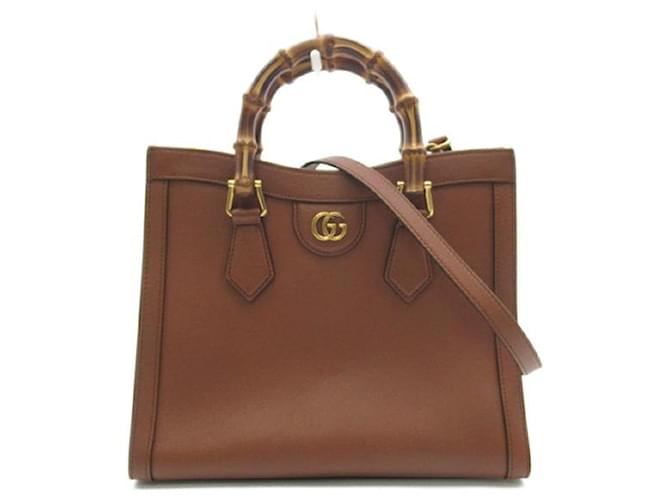 Gucci Diana Bamboo Tote Tasche Lederhandtasche 660000 in gutem Zustand  ref.1325964