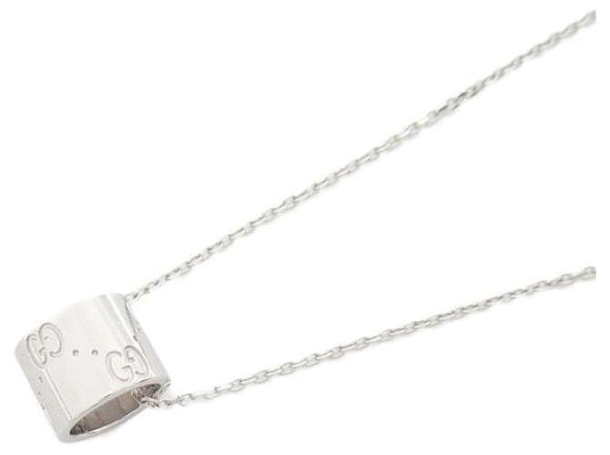 Gucci 18K GG Icon Wide Necklace Halskette aus Metall in  ref.1325965