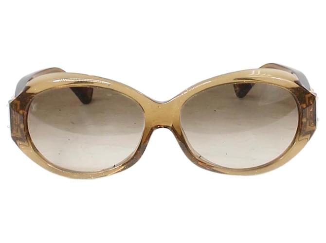 Louis Vuitton Óculos de sol ombre dourados Acetato  ref.1325978