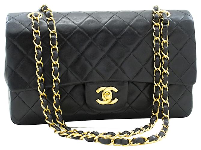 Chanel Timeless Black Leather  ref.1326034